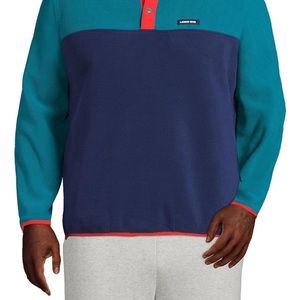 Lands' End NWT Men's Polar Fleece Sweatshirt Size XL (46-48)